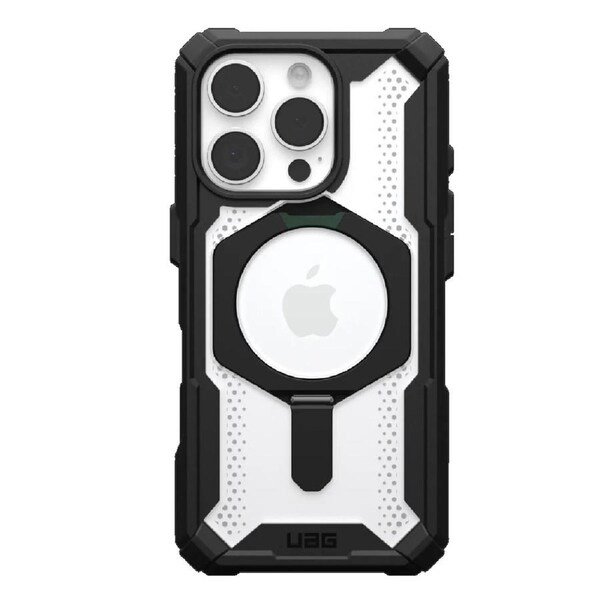 UAG Plasma XTE MagSafe Apple iPhone 16 Pro (6.3') Rugged Case - Black/Clear (11447411404G), 20ft. Drop Protection (4.8M), Built-in MagSafe Module