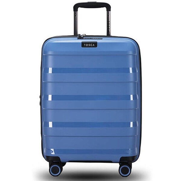 Tosca Comet PP 20" Suitcase Luggage Carry On Travel Trolley Infinity Blue