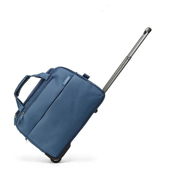 Tosca So-Lite 50cm/45L Cabin Travel Trolley Carry On Duffle Bag w/Wheels Blue