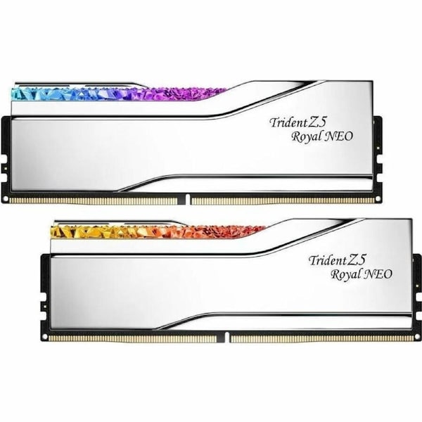 G.SKILL Trident Z5 Royal Neo RAM Module - 32 GB (2 x 16GB) - RGB - DDR5-6400/PC5-51200 DDR5 SDRAM - 6400 MHz - CL30 - 1.40 V - N