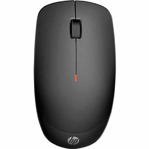HP 235 Mouse - Radio Frequency - USB Type A - Optical - 3 Button(s) - Wireless - 10 m - 2.40 GHz - 1600 dpi - Scroll Wheel - 1 x