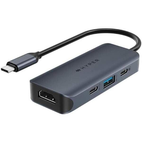 HyperDrive EcoSmart Gen.2 Universal USB-C 4-in-1 Hub w 100 W PD Power Pass-thru