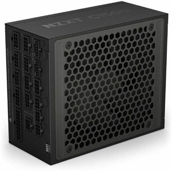 NZXT PA-5P1BB-AU ATX 3.1, ATX12V v3.1, EPS12V v2.92 Modular Power Supply - 1.50 kW - Matte Black - Compact - 120 V AC, 230 V AC Input - 3.3 V DC - -