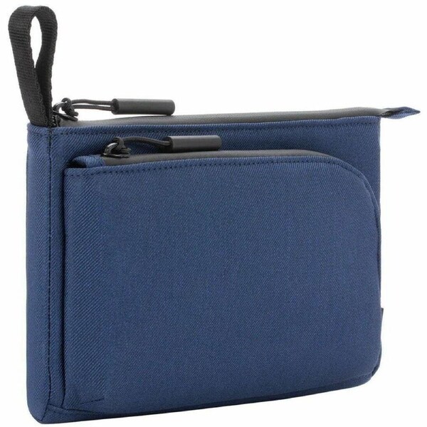 Incase Facet Carrying Case Universal - Navy - Weather Resistant Zipper, Moisture Resistant, Water Resistant Exterior - 300D Poly