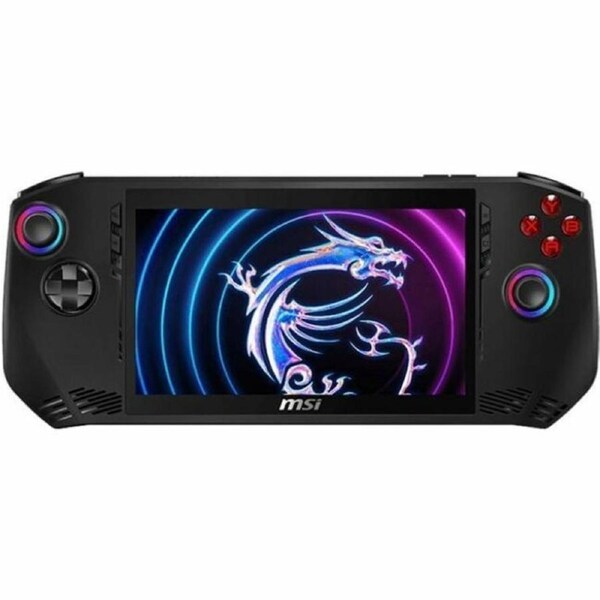 MSI Claw 17.8 cm (7") Display Touchscreen A1M-053AU Handheld Game Console - Black - 1920 x 1080 - Intel - 16 GB Memory Intel Arc - Wireless LAN -