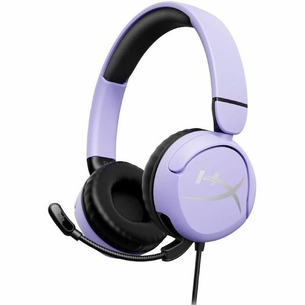 HyperX Cloud Mini Wired Over-the-head, On-ear Stereo Gaming Headset - Lavender - Binaural - Supra-aural - 2000 cm