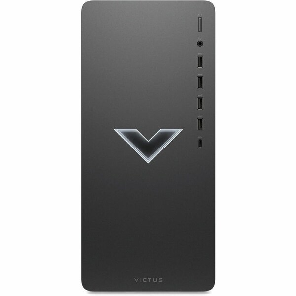 VICTUS TG02-0000a TG02-0053a Gaming Desktop Computer - AMD Ryzen 5 5600G - 16 GB - 512 GB SSD - Tower - Mica Silver Metal - AMD B550A Chip - Windows
