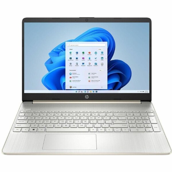 HP 15s-eq2000 15s-eq2311AU 15.6" Notebook - Full HD - AMD Ryzen 5 5500U - 16 GB - 512 GB SSD - Pale Gold - AMD Chip - 1920 x 108