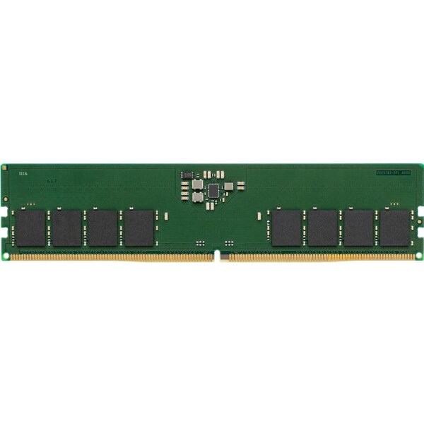 Kingston RAM Module for Desktop PC - 16 GB - DDR5-5600/PC5-44800 DDR5 SDRAM - 5600 MHz Single-rank Memory - CL46 - 1.10 V - Non-ECC - Unbuffered - -