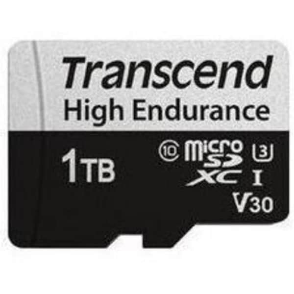 Transcend High Endurance USD350V 1 TB Class 10/UHS-I (U3) V30 microSDXC - 100 MB/s Read - 85 MB/s Write