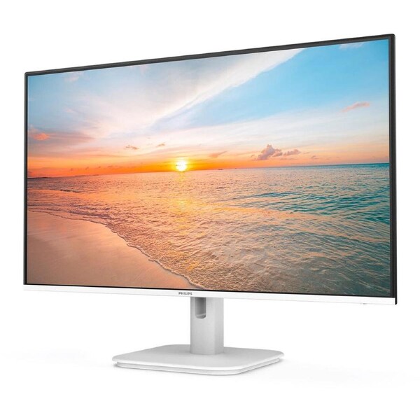 Philips 27E1N1100AW 27" Class Full HD LED Monitor - 16:9 - White - 27" Viewable - In-plane Switching (IPS) Technology - WLED Bac