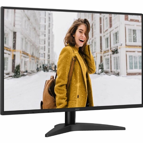 AOC Q27B36 27" Class WQHD LCD Monitor - Black - 27" Viewable - In-plane Switching (IPS) Technology - 2560 x 1440 - 16.7 Million Colours - Adaptive -