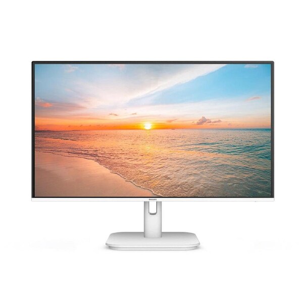 Philips 24E1N1100AW 24" Class Full HD LED Monitor - 16:9 - White - 24" Viewable - In-plane Switching (IPS) Technology - WLED Backlight - 1920 x 1080