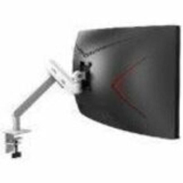 AOC AM406W Mounting Arm for Monitor - White - 43.2 cm to 101.6 cm (40") Screen Support - 12 kg Load Capacity - 100 x 100, 75 x 7