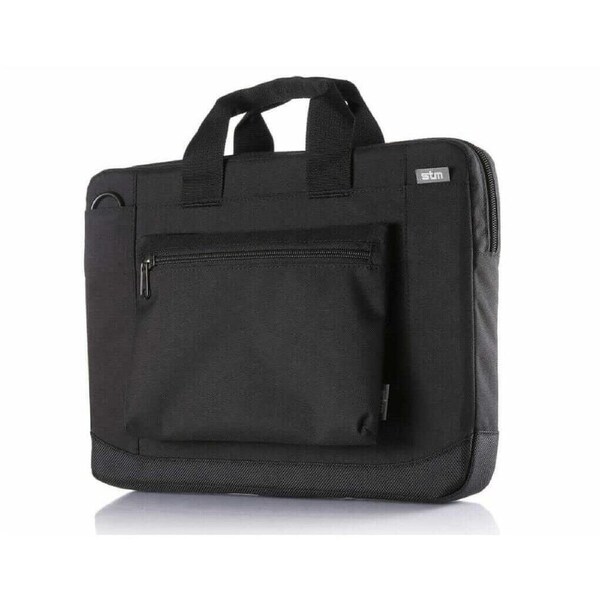 STM Goods Carrying Case for 35.6 cm (14") Notebook - Black - Shoulder Strap