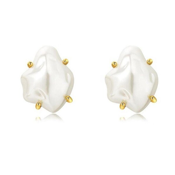 Vintage Irregular Earrings Women Retro Studs Statement Jewelry Fashion Gift