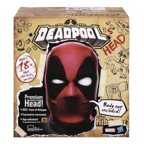 Marvel Legends Series: Deadpool's Head Premium Interactive Head
