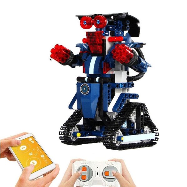 Catzon Robot Building Block Kit with RC/App Control DIY Programming Kids Toy-13002
