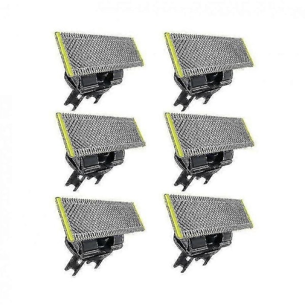 Compatible with Philips OneBlade 6x replacement blades for all OneBlade Blades compatible with all OneBlade Electric Razors (model QP250/50)