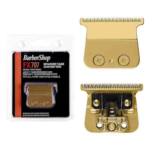 Replacement Blades for FX787 & FX726 Trimmers, FX707 Replacement Blades Gold