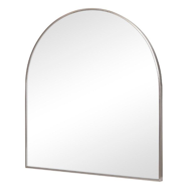 Cooper & Co. Naomi 85cm Large Arch Mirror Gunmetal
