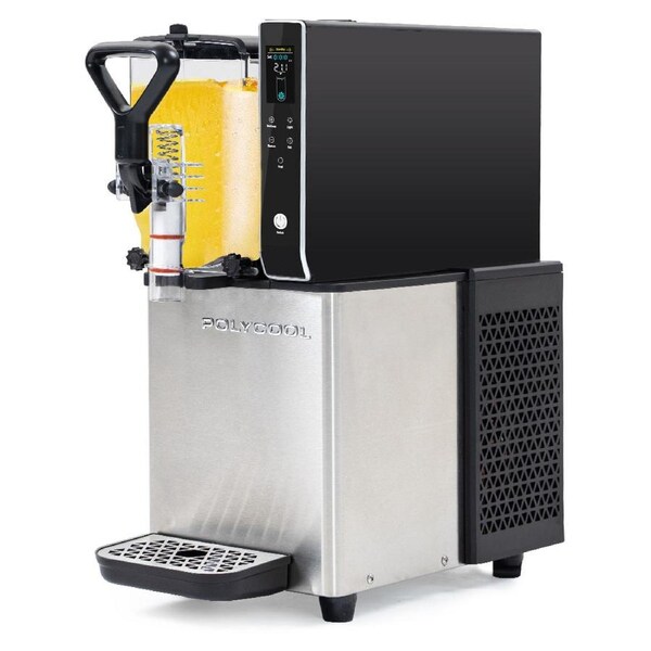 POLYCOOL 3L Single Tank Slushie Machine, Digital Control Slushy Maker