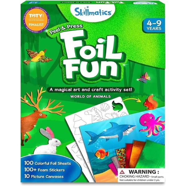 Skillmatics - Foil Fun World of Animals