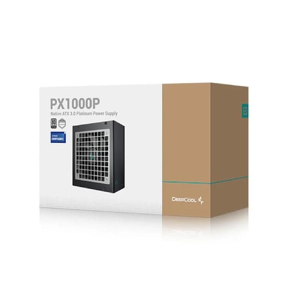 DeepCool PX1000P 1000W 80+ Platinum/Cybenetics ATX Power Supply, 120mm Fan, Japanese Capacitors, Semi-Digital, Interleaved PFC, Full-Bridge & LLC + DC