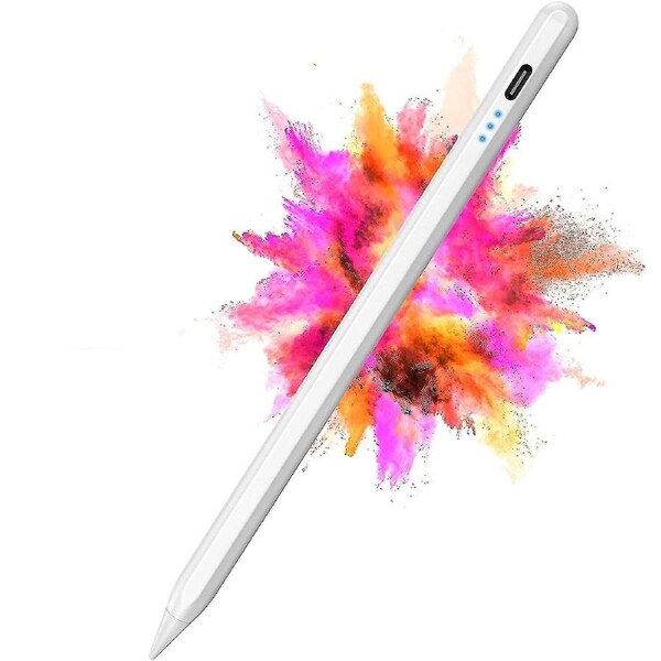 Stylus Pen Compatible With Apple Ipad (2018-2022), Palm Rejection & Tilting Detection, Active Pencil For Ipad Air 5/4/3 Gen, Ipad 9/8/7/6 Gen