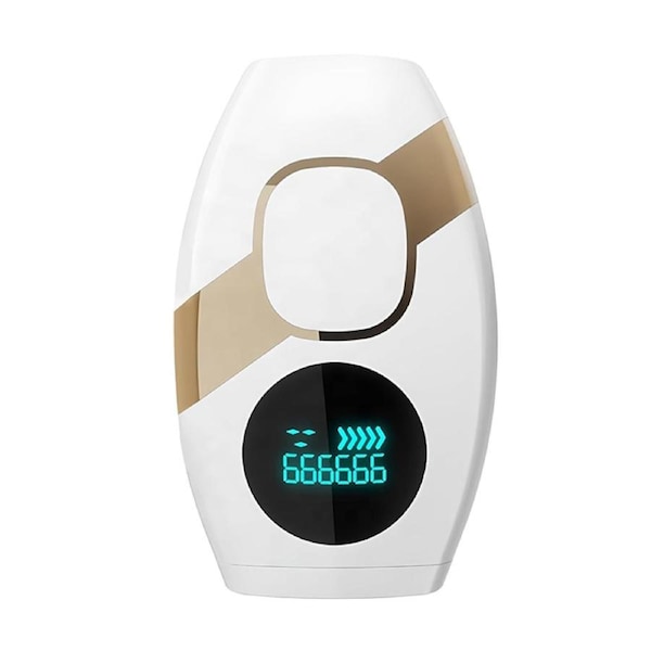 Catzon IPL Hair Removal Device Laser Painless Permanent System for Face & Body-White