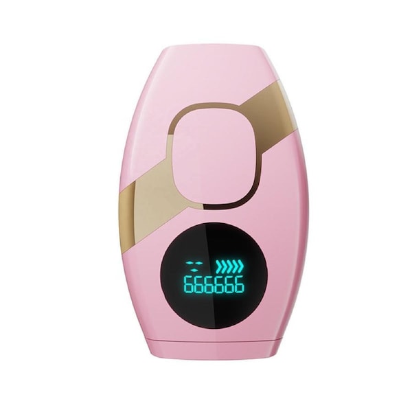 Catzon IPL Hair Removal Device Laser Painless Permanent System for Face & Body-Pink