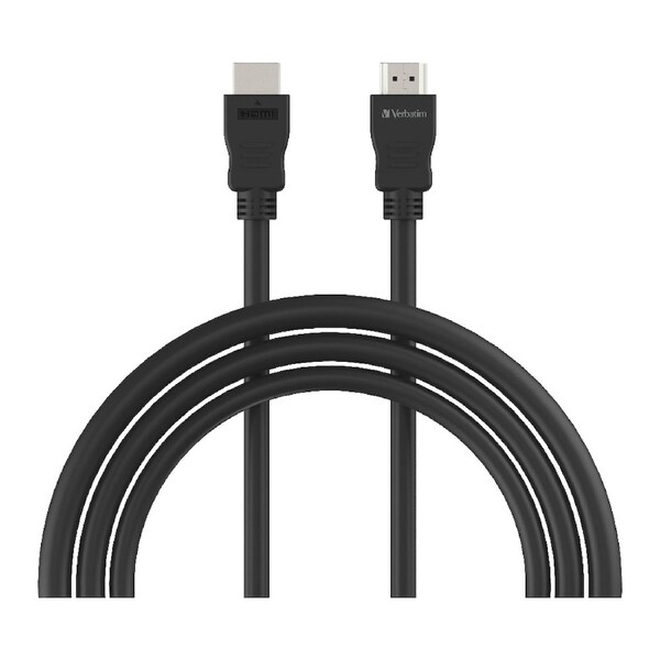 Verbatim HDMI 1.4b Cable 1m - Support 4K FHD 3D Compatible Audio Return