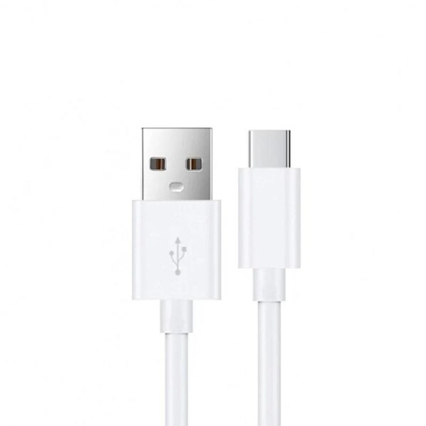 USP USB-C to USB-A Cable (2M) White - Durable, Fast Charge, High Quality, Heavy Duty, Samsung Galaxy, iPad, MacBook, Google, OPPO, Nokia