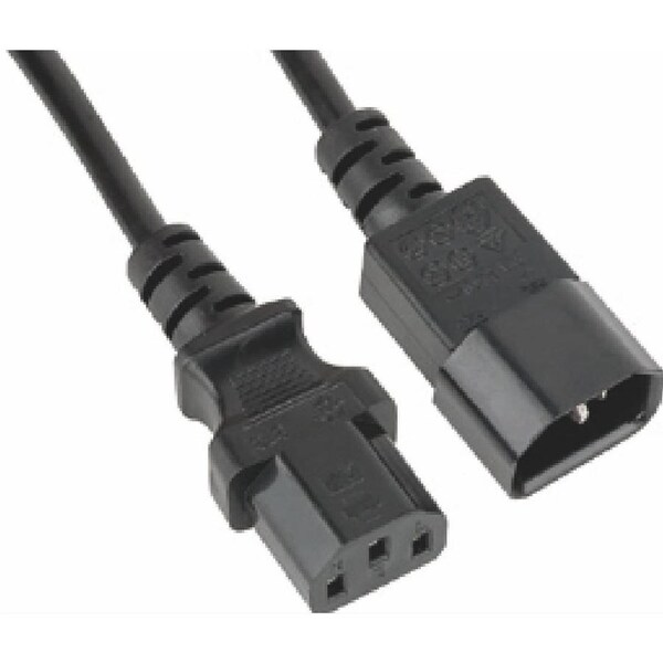Astrotek Power Extension Cable 2m - Male to Female Monitor to PC or PC/UPS