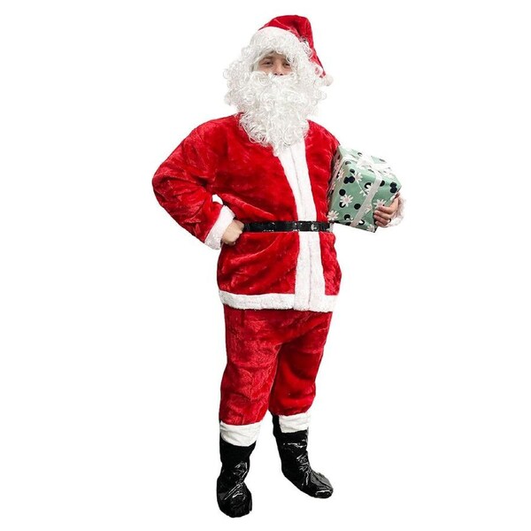 Classic Santa Costume Party Suit