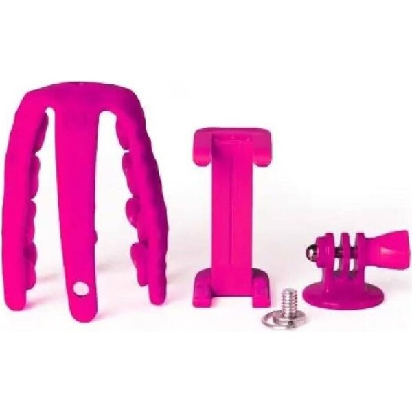 Celly Squiddy Flexible Mini Tripod Silicone Phone/Camera Holder 20cm Pink