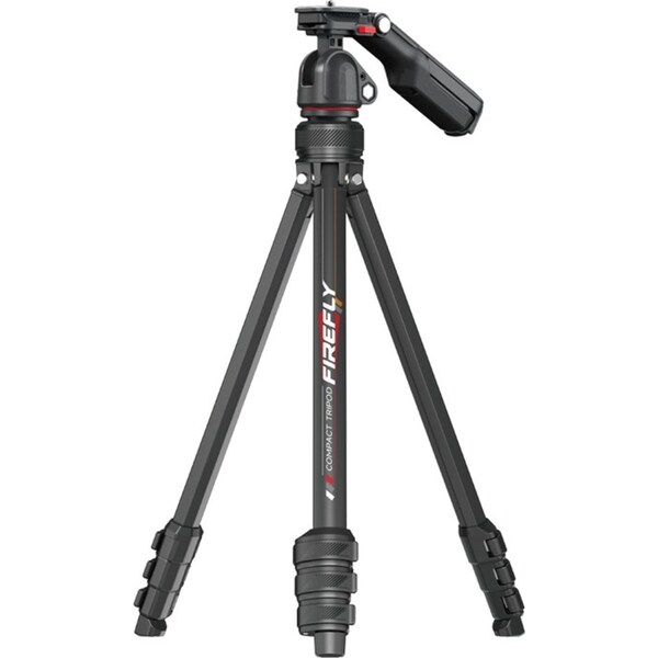 FireFly FVT-04 Compact Video Tripod Flip Lock Legs Camera Holder 135cm Black