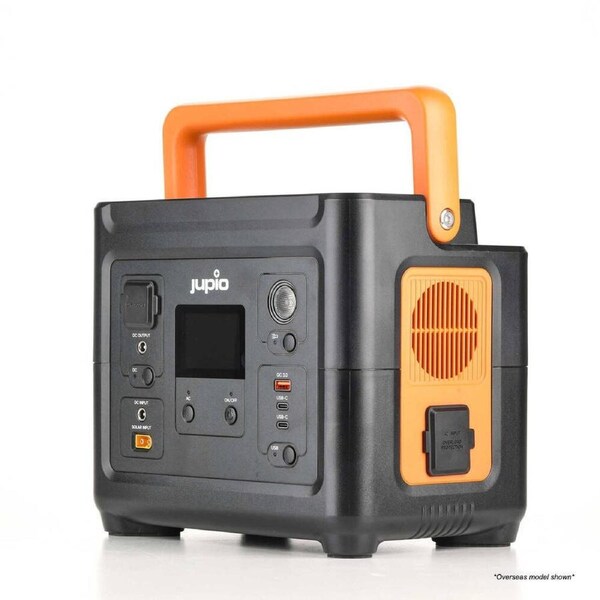 Jupio 500W Powerbox 7-Ports Portable Power Generator w/ Handle Black/Orange