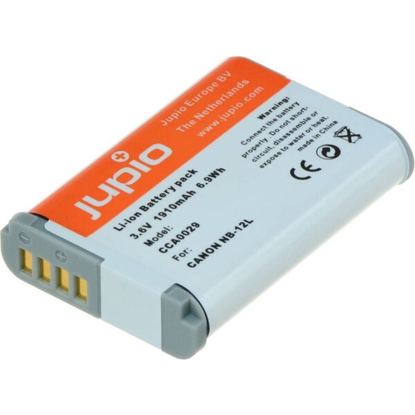 Jupio Li-Ion 3.6V 1910mAh Rechargeable Battery For Canon NB-12L Digi Camera