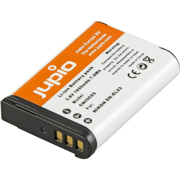 Jupio Li-Ion 3.8V 1850mAh Rechargeable Battery For Nikon EN-EL23 Digi Camera
