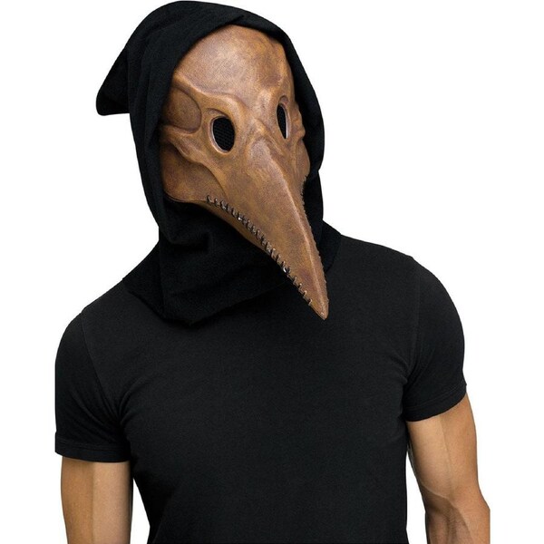 Brown Plague Doctor Mask