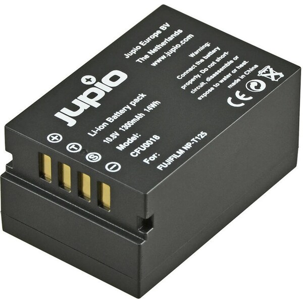 Jupio Li-Ion 10.8V 1300mAh Rechargeable Battery Pack For Fuji NP-T125 Camera