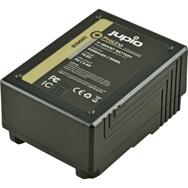 Jupio V-Mount Battery Pack 14.8V/95Wh/6400mAh For Red Raven/Dragon Camera