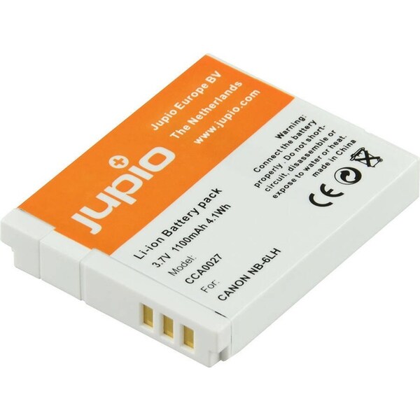 Jupio Li-Ion 3.7V 1100mAh Rechargeable Battery For Canon NB-6LH Digi Camera