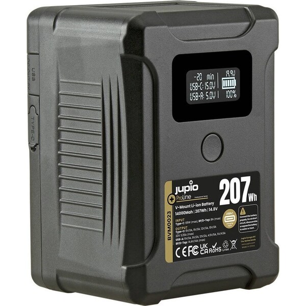 Jupio ProLine 207W/14000mAh Extreme V-Mount Li-Ion Battery Pack For Camera