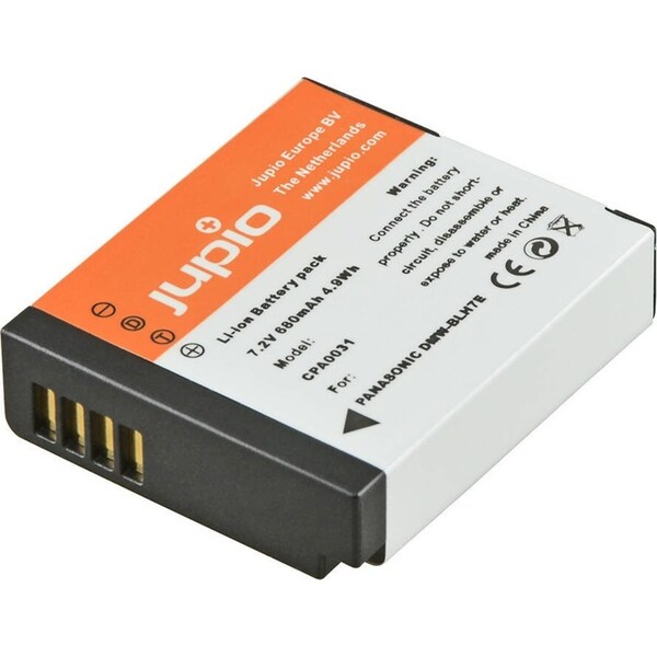 Jupio Li-Ion 7.2V 680mAh Rechargeable Battery For Panasonic DMW-BLH7E Camera