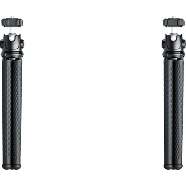 2x FireFly FFT-F2 Flexible Tripod w/ Ball Head Camera/Phone Holder 6.5x28cm BLK