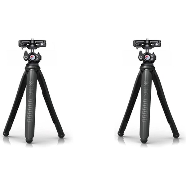2x FireFly YogaPod Flexible Tripod/Holder For Smartphone/Camera 30x7.5cm Black