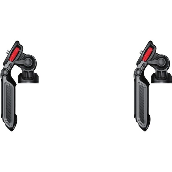 2x FireFly FVH-PH3 Video Pan Tripod Head w/ Hidden Phone Holder 14x7cm Black