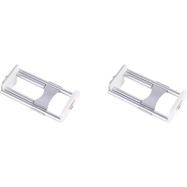 2x Benro MeVideo Livestream 12.5x6cm Tablet Holder For iPad 112-178cm Silver